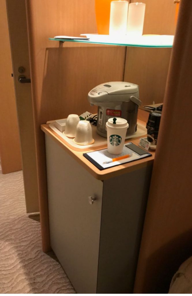 東京ドームホテル冷蔵庫
