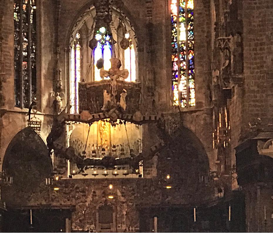 スペインマヨルカ島のパルマ大聖堂