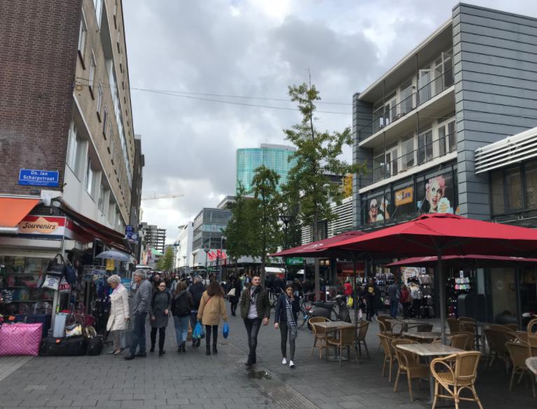 オランダ・ロッテルダムのマーケット