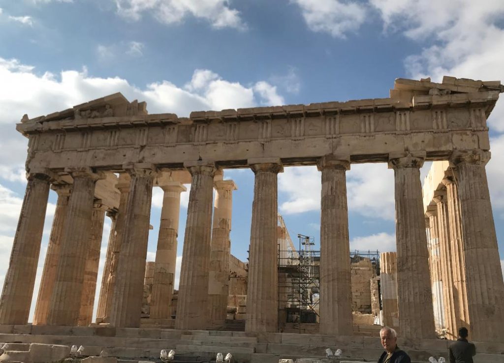 ギリシャのパルテノン神殿
