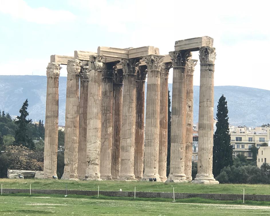 ギリシャのゼウス神殿