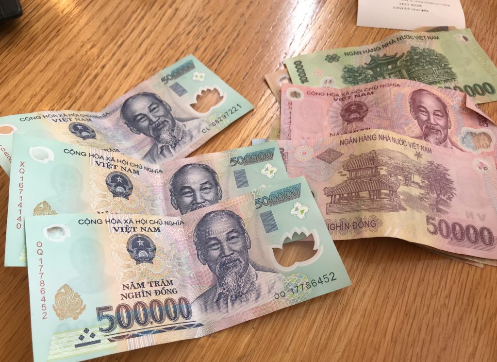 ベトナム通貨のドン
