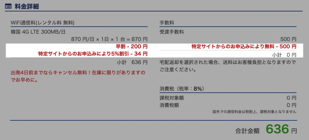 グローバルWifiお得なお申込み方法