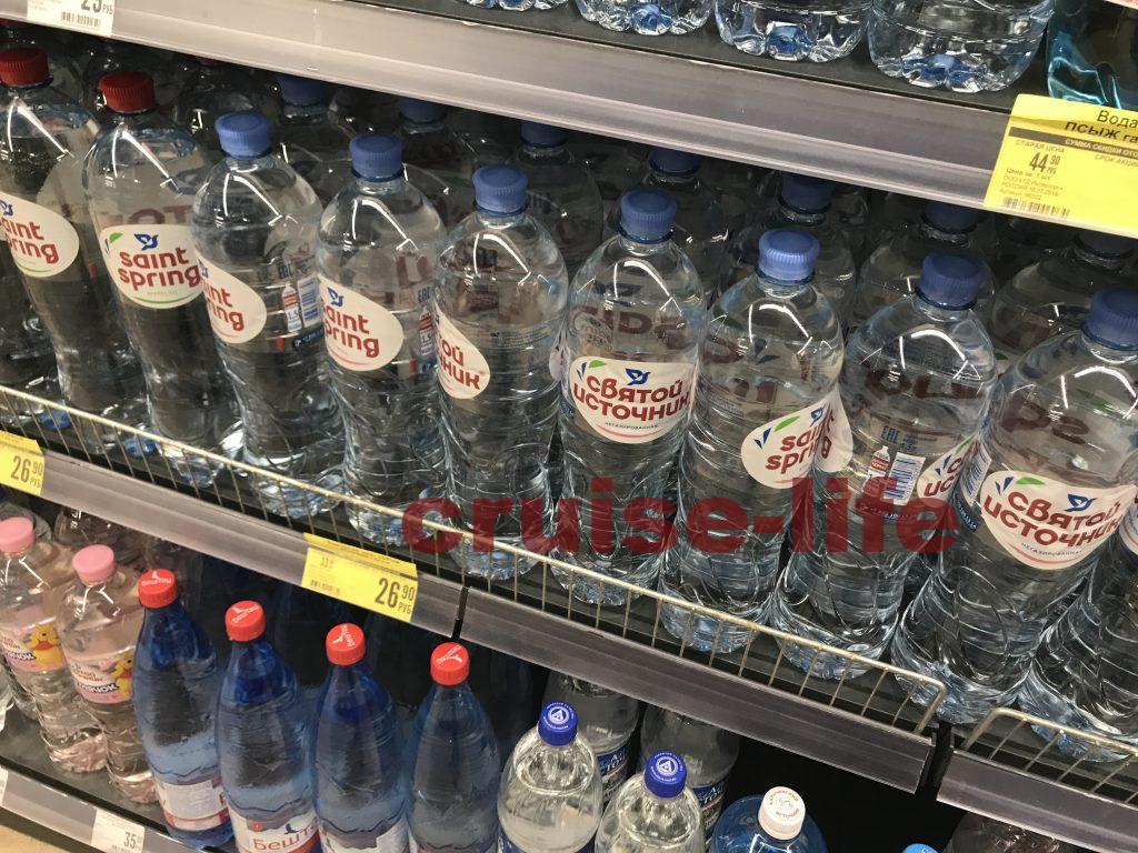 ロシアの物価の水
