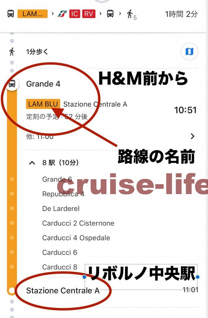 リボルノからピサの斜塔までの行き方