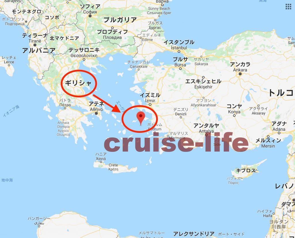 ギリシャ パトモス島でおすすめ観光はヨハネ修道院と黙示録の洞窟 クルーズライフ